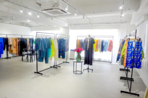 奥渋谷で開催されたアパレル展示会