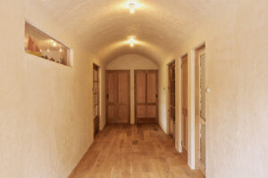 大分のハウススタジオの廊下